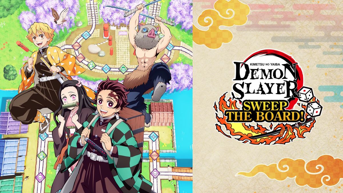 Demon Slayer: Kimetsu No Yaiba - Sweep The Board box art for Playstation 5